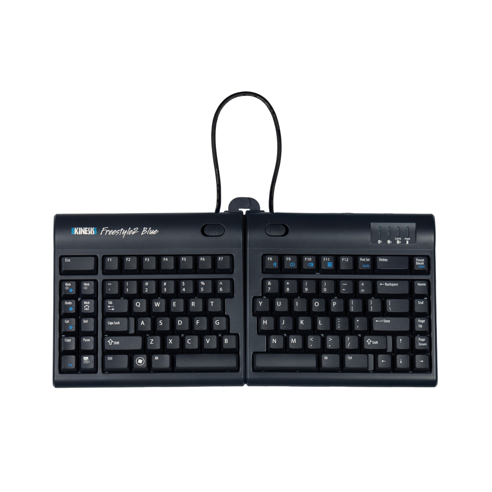 Беспроводная раздельная клавиатура. KINESIS Freestyle2 Blue купить в ...